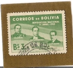 Stamps Bolivia -  Independencia Economica