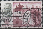 Stamps Spain -  Europa, Cervantes y su obra Don Quijote