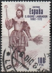 Stamps Spain -  San Isidro Labrador