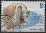 Stamps Spain -  Perros d´raza Españoles 