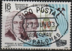 Stamps Spain -  Bicentenario dl´descubrimiento dl´wolframio por los hemanos d´Elhuyar