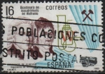 Stamps Spain -  Bicentenario dl´descubrimiento dl´wolframio por los hemanos d´Elhuyar