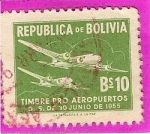 Stamps Bolivia -  Pro Aeropuerto