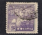 Stamps : America : Bolivia :  Pro Vivienda Obrera