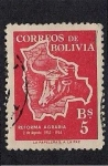 Stamps Bolivia -  Reforma Agraria