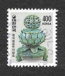Sellos del Mundo : Asia : Corea_del_sur : 1267 - Quemador de Incienso Koryo Celadon
