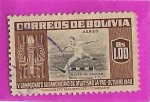 Stamps Bolivia -  Salto de Vallas