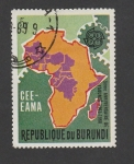 Stamps Burundi -  5 Aniv. de la conferencia CEE-EAMA