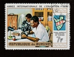 Stamps Burundi -  Año internacional de la Educación