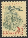 Stamps Hungary -  213 - Ayuntamiento de la ciudad de Szeged
