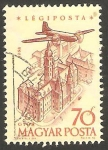 Stamps Hungary -  215 - Edificio de la ciudad de Gyor