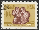 Stamps Hungary -  1239 - Propaganda para el seguro y ahorro, escolares