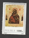 Stamps Poland -  Icono de la Virgen con el Niño