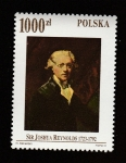 Sellos de Europa - Polonia -  Sir Joshua Reynolds