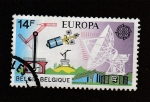 Stamps Belgium -  Telecomunicaciones en Europa