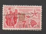 Stamps United States -  Hawaii ingresa en los estados Unidos 1959