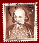 Stamps Spain -  Edifil 1071 Calderón de la Barca 0,05