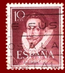 Stamps Spain -  Edifil 1072 Lope de Vega 0,10