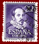 Sellos de Europa - Espa�a -  Edifil 1074 Ruiz de Alarcón 0,20