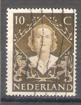 Stamps Netherlands -  ascensión al trono de la reina Juliana Y497