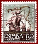 Sellos de Europa - Espaa -  Edifil 1514 Congreso de instituciones hispánicas 0,80