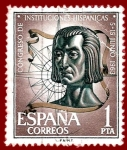 Stamps Spain -  Edifil 1515 Congreso de instituciones hispánicas 1