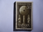 Sellos de Europa - Espa�a -  Ed:ES-F.Poo 213 - España,Colonias - Colonia:fernando Poo - Ayuda a Sevilla