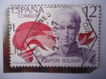 Stamps Spain -  Ed:ES 2490 - Simón Bolívar - América-España.