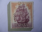 Sellos de Europa - Espa�a -  Ed:Es 1605 - Navío Santísima Trinidad