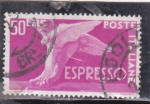 Stamps Italy -  PIE CON ALAS