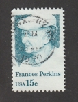 Stamps United States -  Frances Perkins