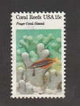 Stamps United States -  arrecifes de coral