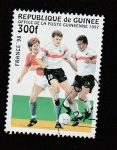 Sellos de Africa - Guinea -  Mundial futbol 1998 Francia