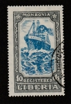 Stamps Liberia -  Puerto de Monrovia