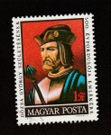 Stamps Hungary -  V centenario nacimiento de Gyorgy Dozsa, jefe levantamiento de campesinos