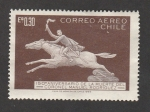 Stamps Chile -  150 Aniv. de la muerte del coronel Manuel Rodríguez