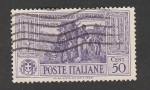 Sellos de Europa - Italia -  50 Aniv. de Garibaldi