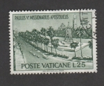 Sellos de Oceania - Vaticano -  Pablo VI misionero apostólico