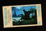 Stamps Nicaragua -  200 Aniv. independencia Estados Unidos 