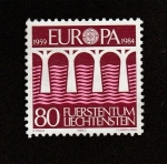 Stamps Liechtenstein -  Europa