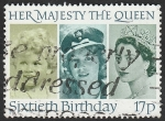 Stamps United Kingdom -  60 Anivº de Elizabeth II