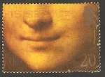 Stamps United Kingdom -  1452 - Mona Lisa