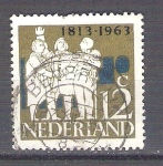Sellos de Europa - Holanda -  restablecimiento de la independencia Y789