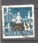 Stamps Netherlands -  restablecimiento de la independencia Y787