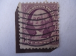 Stamps United States -  George Washington-Oleo del pintor Gilbert Stuart (1755-1828)- Serie:1932.