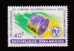 Sellos del Mundo : Africa : Rwanda : Centenario de la Unión Internacional de Telecomunicaciones