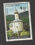 Sellos de Europa - Rumania -  Monasterio Varatec