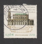 Sellos de Europa - Alemania -  250 Aniv. de la iglesia de palacio de Dresden