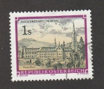 Stamps Austria -  Abadía de Mehrerau