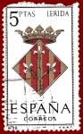 Sellos de Europa - Espa�a -  Edifil 1554 Escudo de Lérida 5